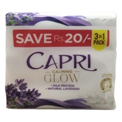 Capri Calming Glow Soap 3 in 1 Family Pack 120gm