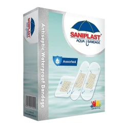 Saniplast Aqua Bandage Assorted 15 Pcs