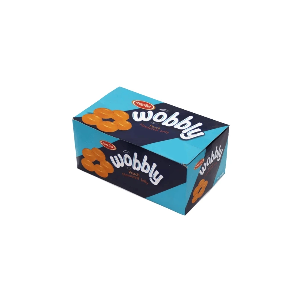 Mayfair Wobbly Peach Pack of 24
