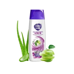 Golden Pearl Hello Hair Hydrating & Silky Straight Daily Moisturizing Shampoo 360ml