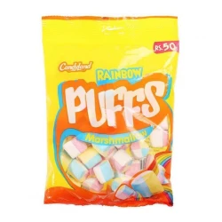 Candyland Junior Puffs Rainbow Marshmallow 39gm
