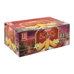 LU Bakeri Bistiks 8 Snack Packs Box