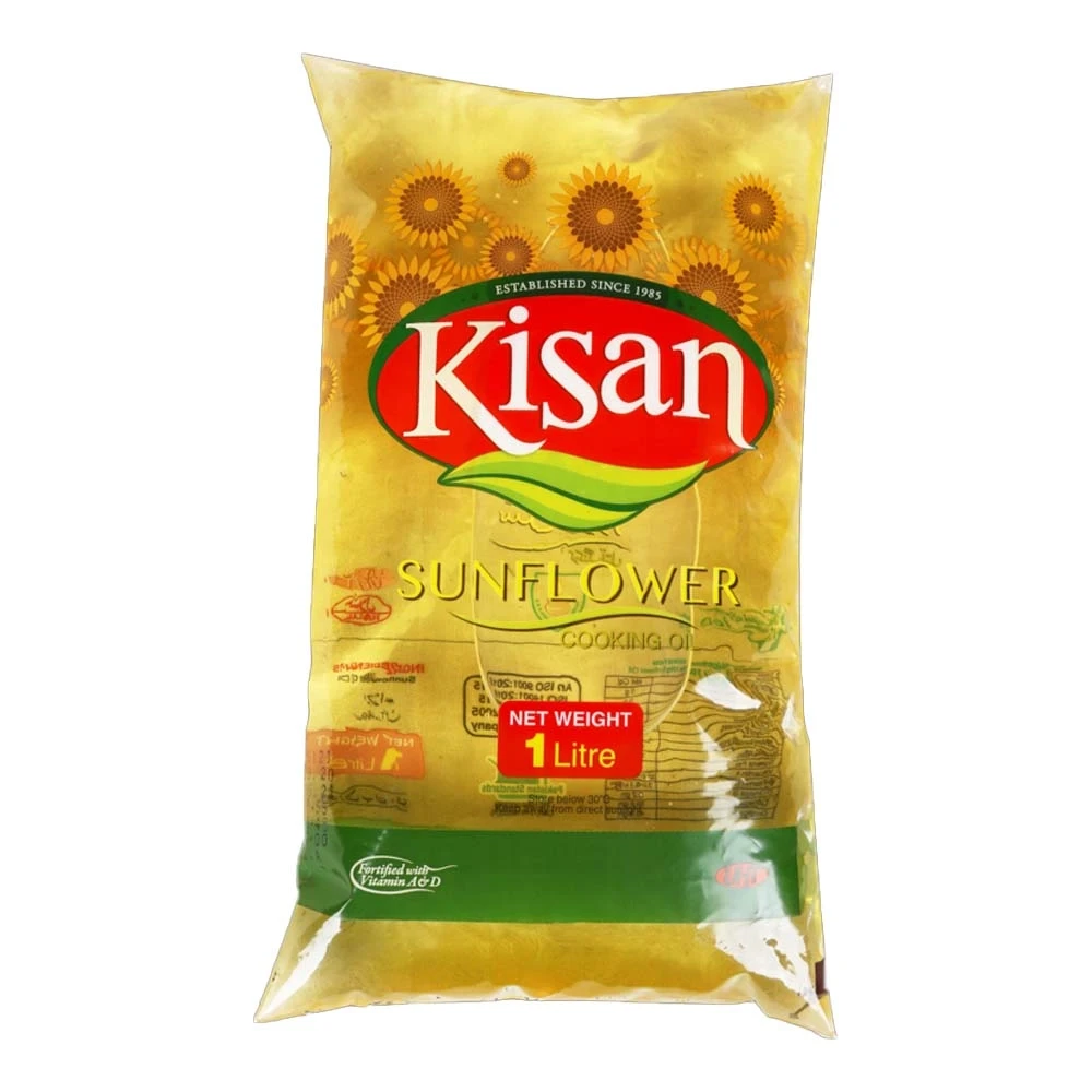 Kisan Sunflower Cooking Oil 1Ltr
