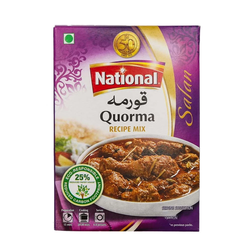 National Quorma Recipe Mix Bachat Pack 100gm