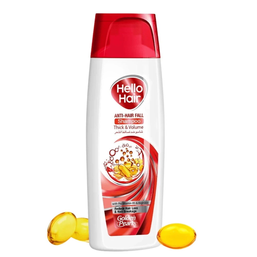 Golden Pearl Hello Hair Anti Hair Fall Shampoo 360ml
