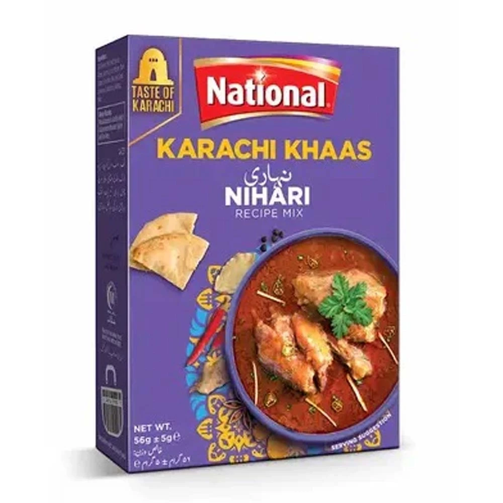 National Karachi Khaas Nihari Recipe Mix 56gm