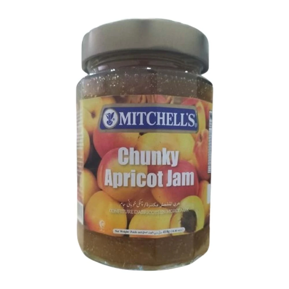 Mitchells Chunky Apricot Jam 410gm
