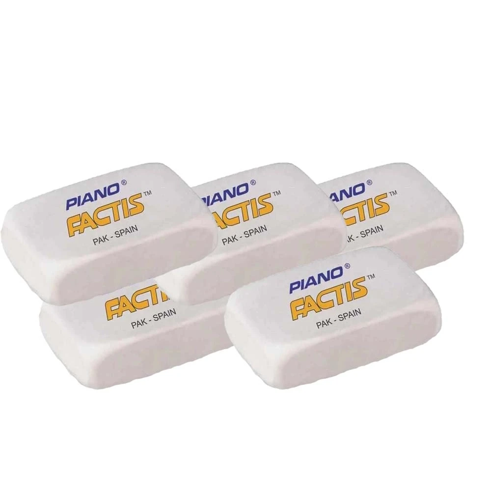 Piano Factis Eraser 5-Pcs Pack