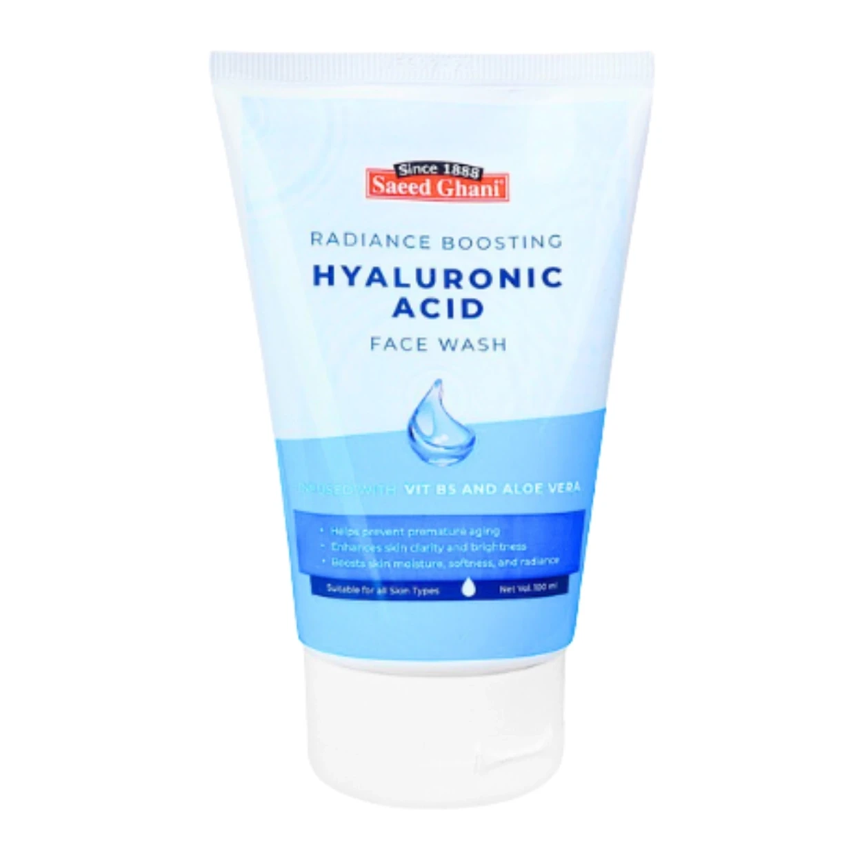 Saeed Ghani Hyaluronic Acid Face Wash 100ml