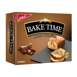 Hilal Bake Time Marble Cake Slices 6 Packs Box