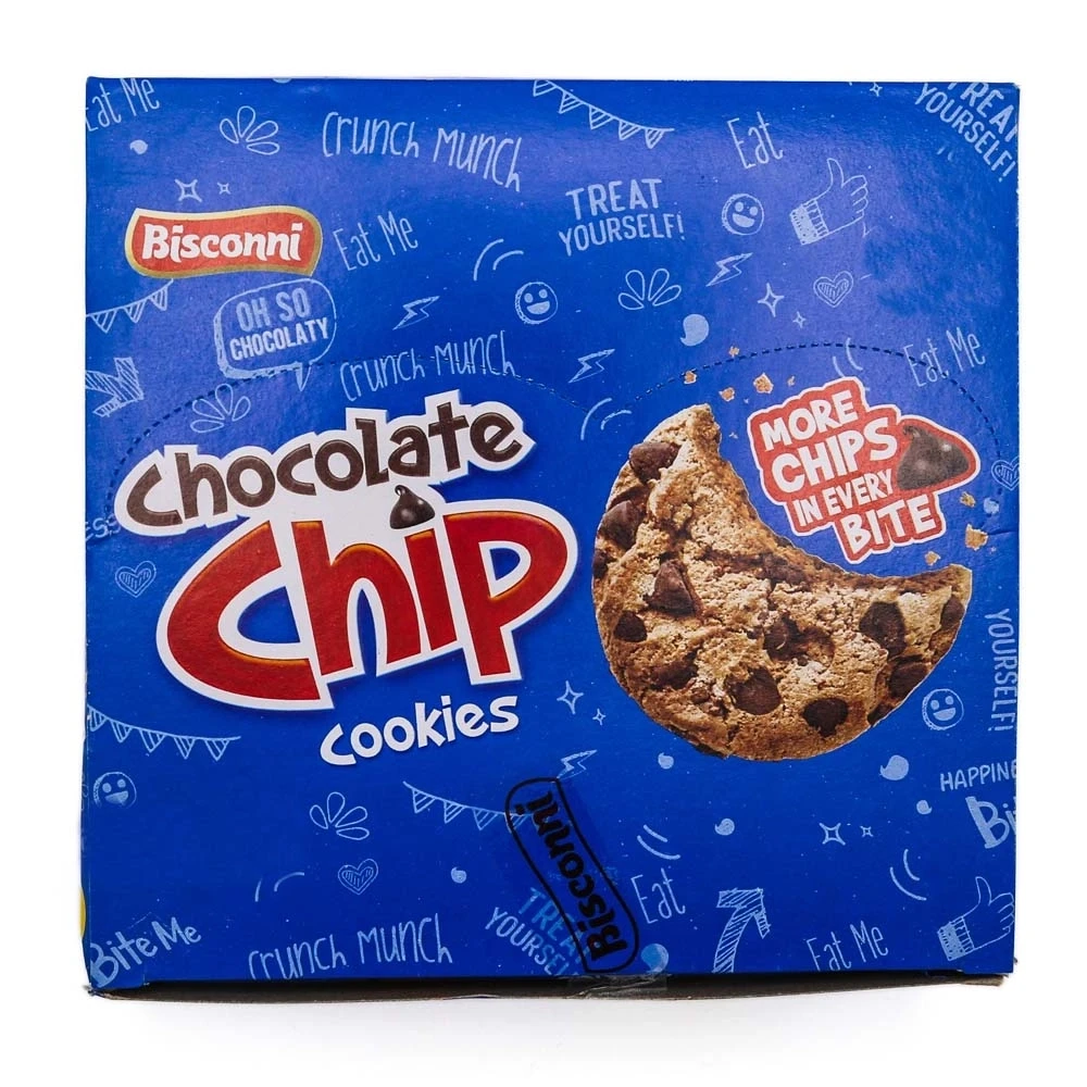 Bisconni Chocolate Chip Cookies 24 Packs Box