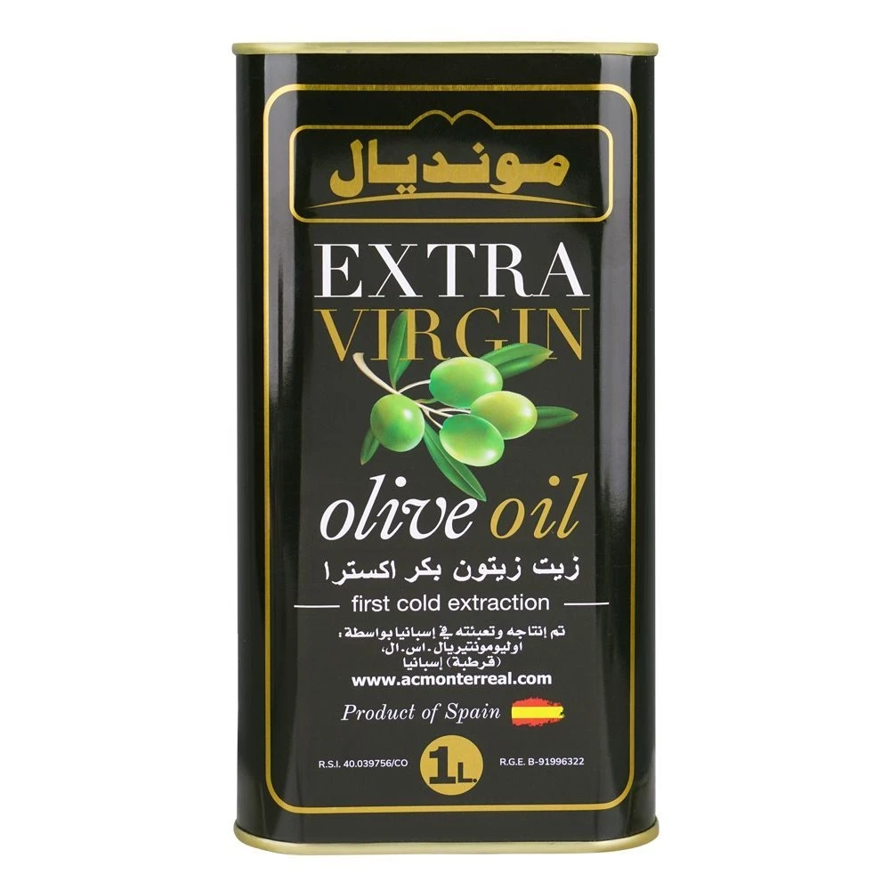 Mundial Extra Virgin Olive Oil Tin 1Ltr