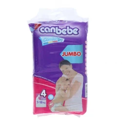 Canbebe Diapers Jumbo No.4 Mixi 7-18 Kg 50Pcs