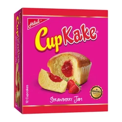 Hilal Cup Kake Strawberry Jam 12 Packs Box