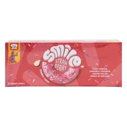 Peek Freans Smile Strawberry Donut Cake 6-Pcs Box