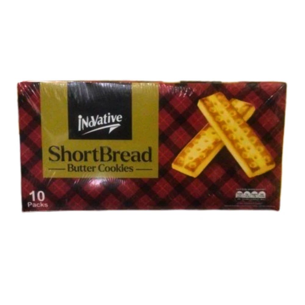 Inovative Short Bread Butter Cookies 10 Packs Box