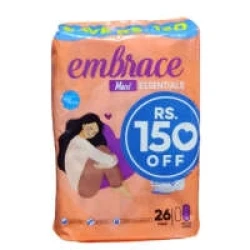 Embrace Essentials Maxi Extra Long Pads 26 Pads