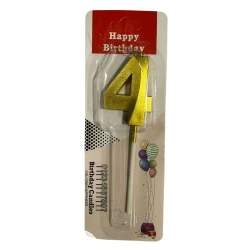 Happy Birthday Numbring Candles #4