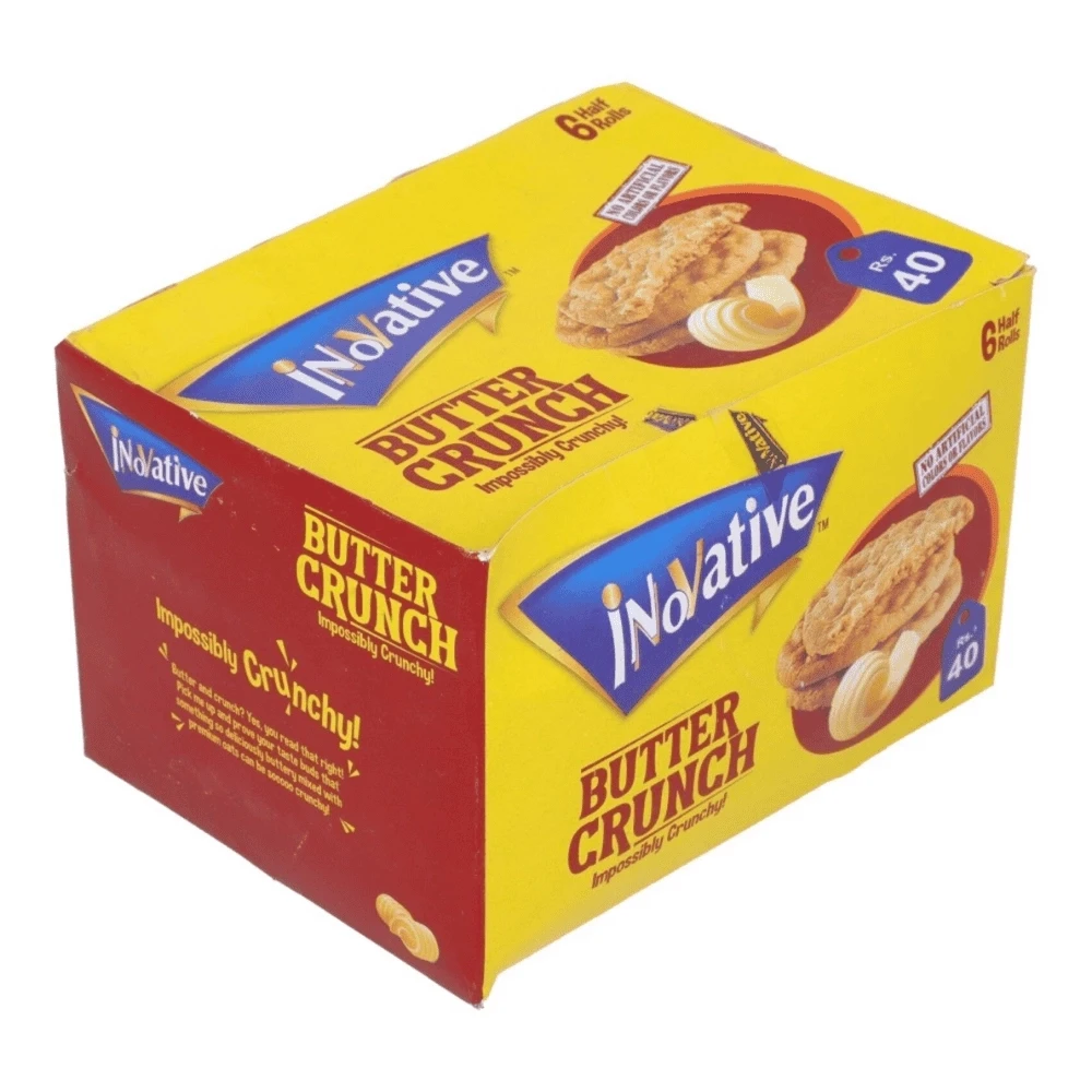 Inovative Butter Crunch 6 Half Rolls Rs. 50