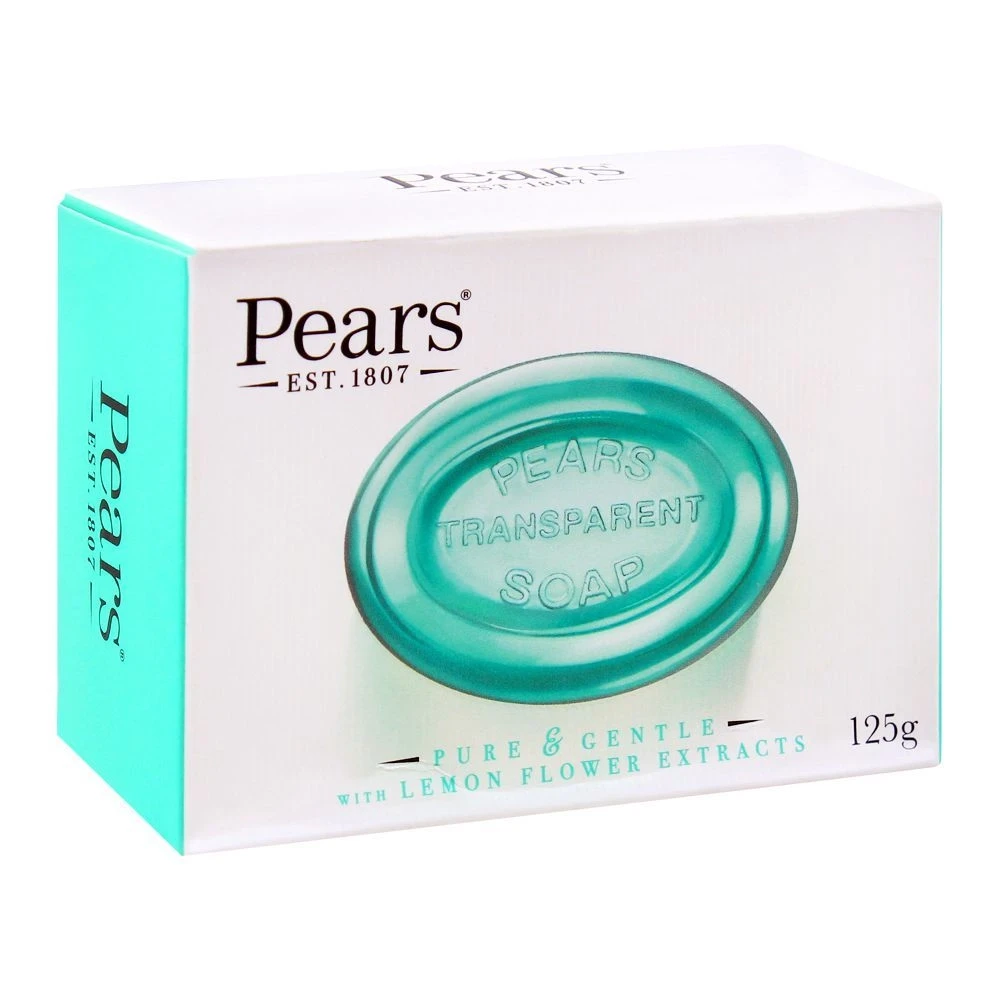 Pears Transparent Soap With Lemon Flower Extracts 125gm