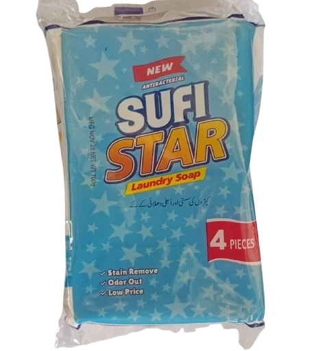 Sufi Star Laundry Soap 4pcs 700gm