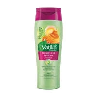 Dabur Vatika Honey and Egg Repair and Restore Shampoo for Damaged, Split Hair 185ml