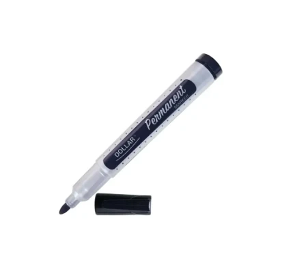 Dollar Permanent Black Board Marker 1 Pc
