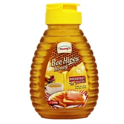 Youngs Bee Hives Natural Honey Squeeze Bottle 250gm