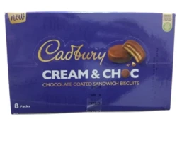 Cadbury Cream & Choc Biscuit 8 Packs