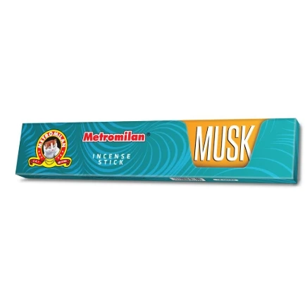 Metromilan Agarbatti Incense Stick Musk 18 Sticks