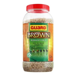 Guard Brown Basmati Rice Jar 1.5kg