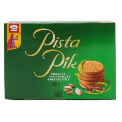 Peek Freans Pista Pik Biscuits With Peanuts & Pistachios 8 Half Rolls Box