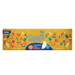 Butterfly Super Plus Maxi Thick Pads 10-Pads