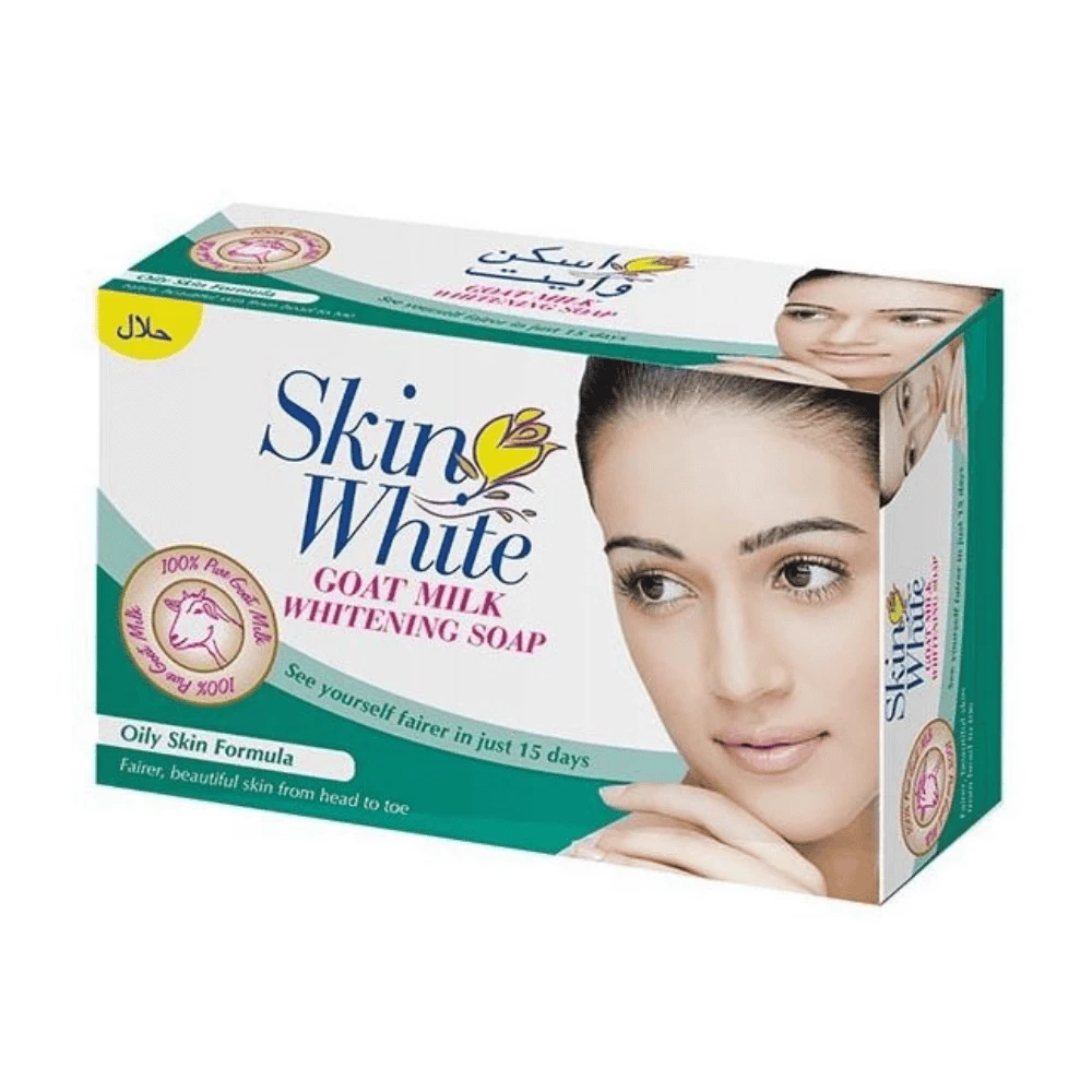 Skin White Goat Milk Whitening Soap Oily Ski Green 100g