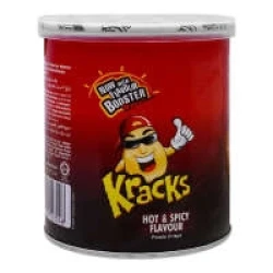 Kracks Hot & Spicy Flavour Potato Crisps 45gm
