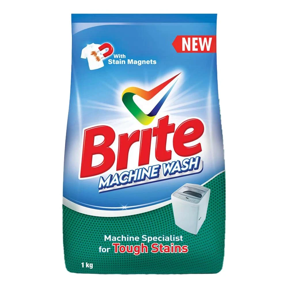 Brite Machine Wash Washing Powder 1kg