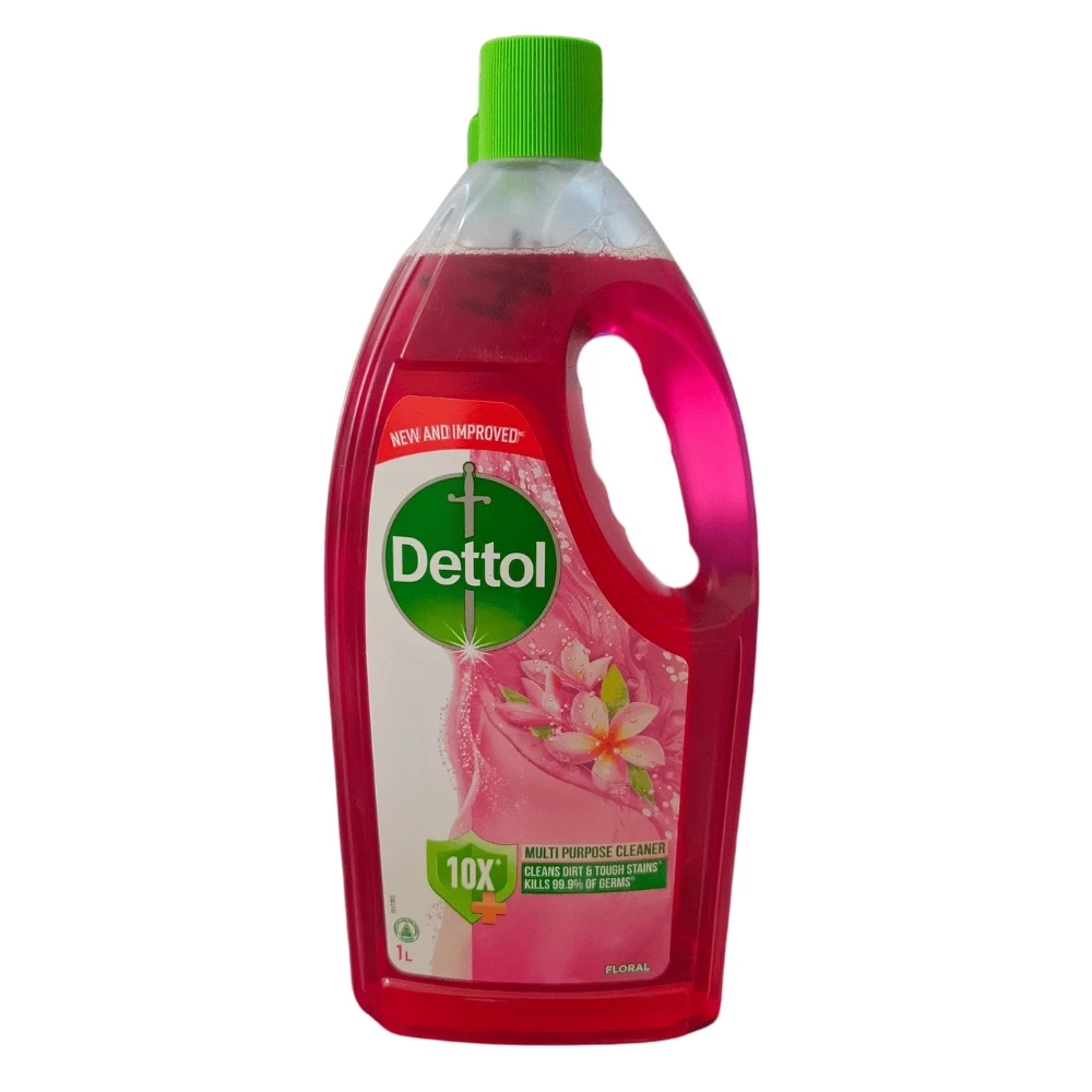 Dettol Antibacterial Power Floor Cleaner Floral 1Ltr