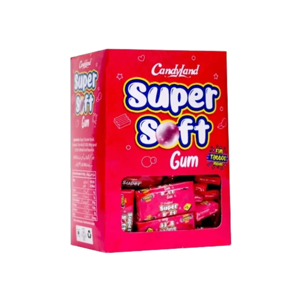 Candy Land Super Soft Gum 50 Pcs Rs 5
