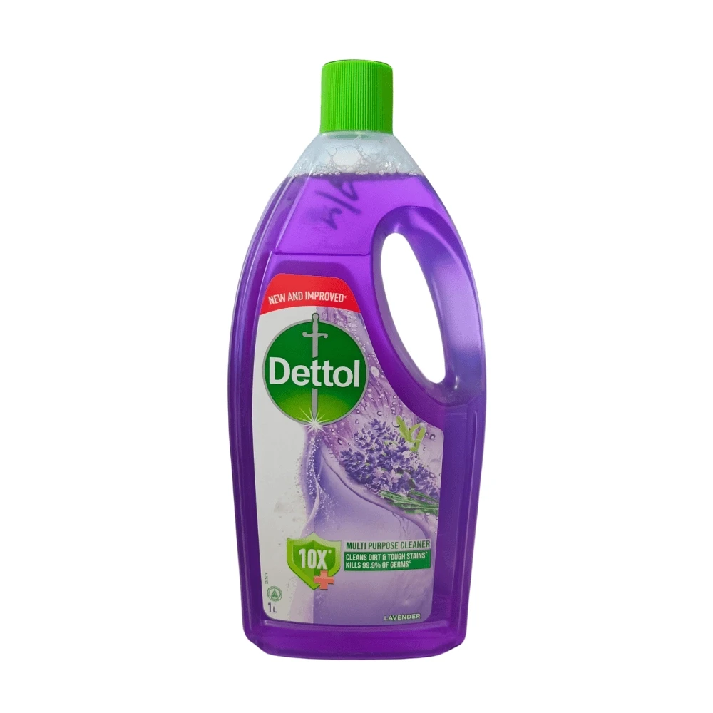 Dettol Antibacterial Power Floor Cleaner Lavender 1Ltr