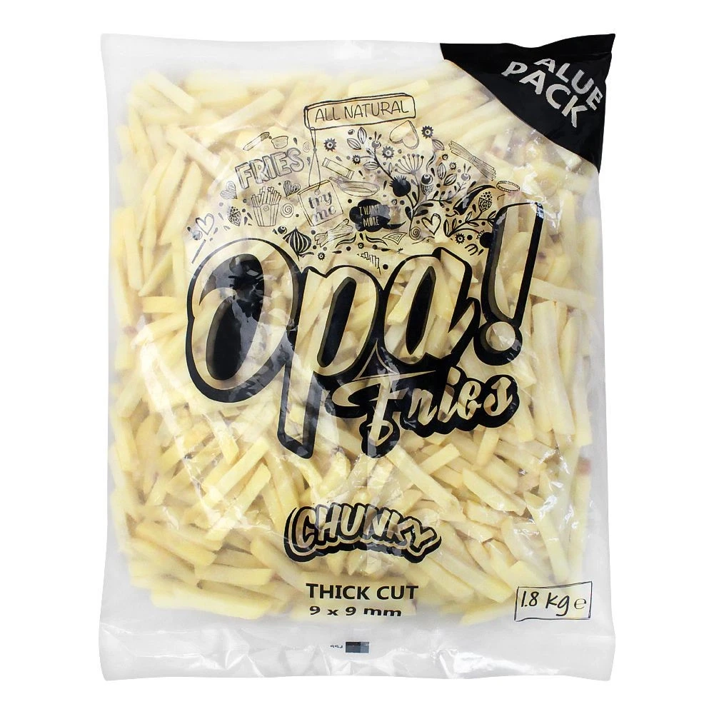 Opa Fries Chunky Thick Cut 1.8kg