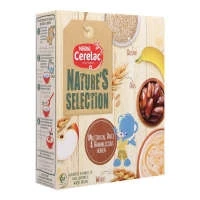 Nestle Cerelac Natures Selection Multigrain, Dates & Bananalicious Heaven 175gm