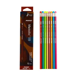 Piano Metallic 111 Lead Pencil Pack of 12