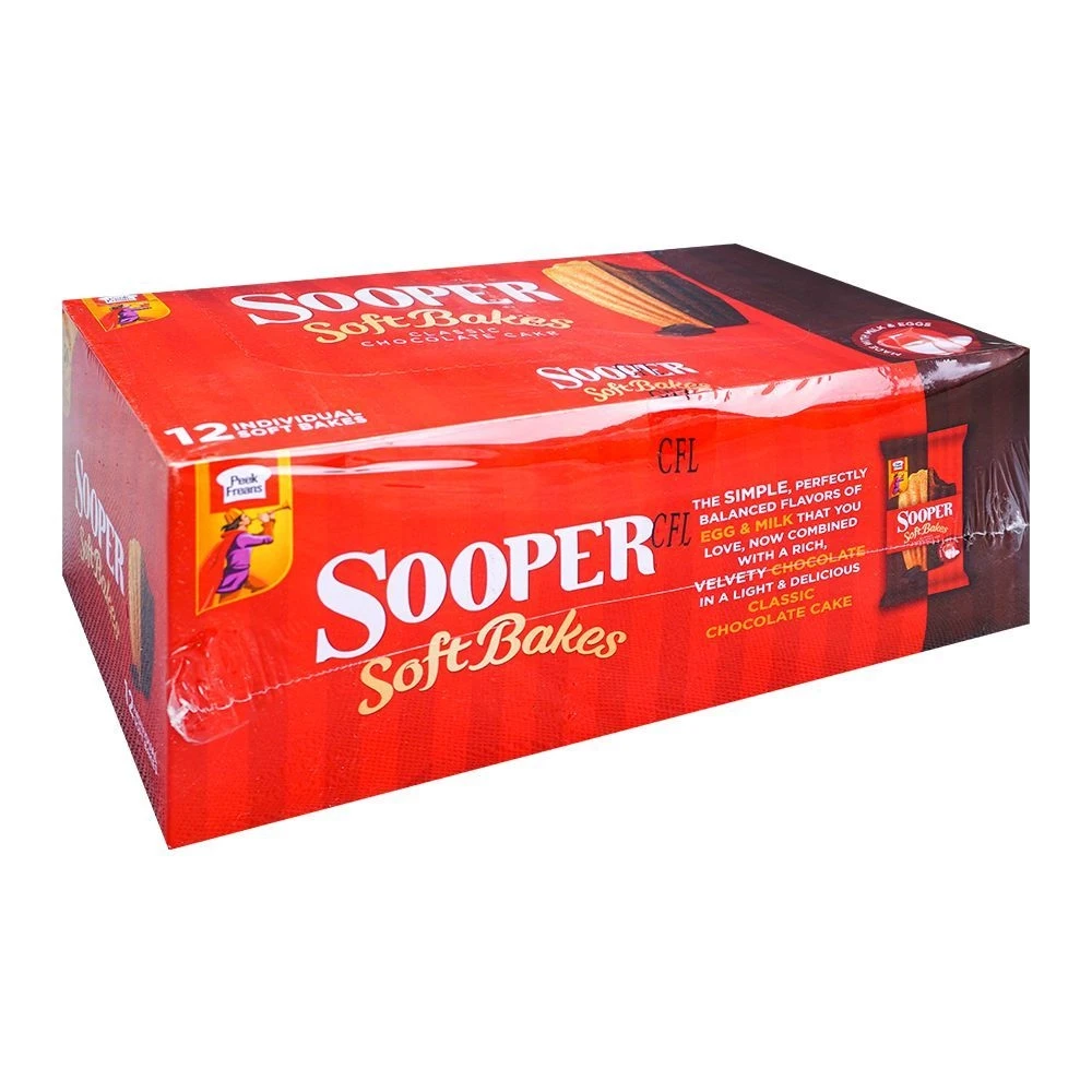 Peek Freans Sooper Soft Bakes Classic Chocolate Cake 12 Pcs Rs 30