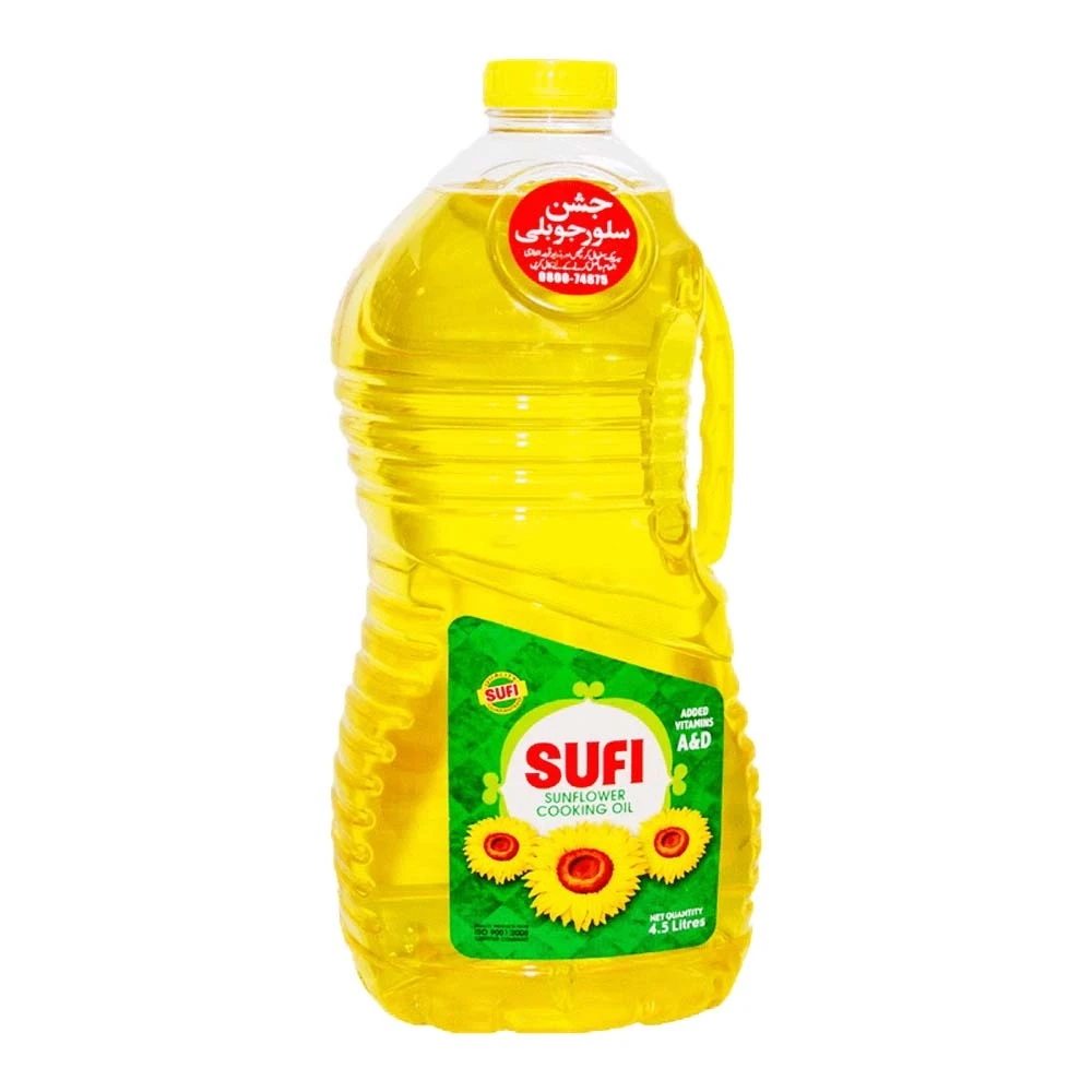 Sufi Sunflower Cooking Oil 4.5Ltr