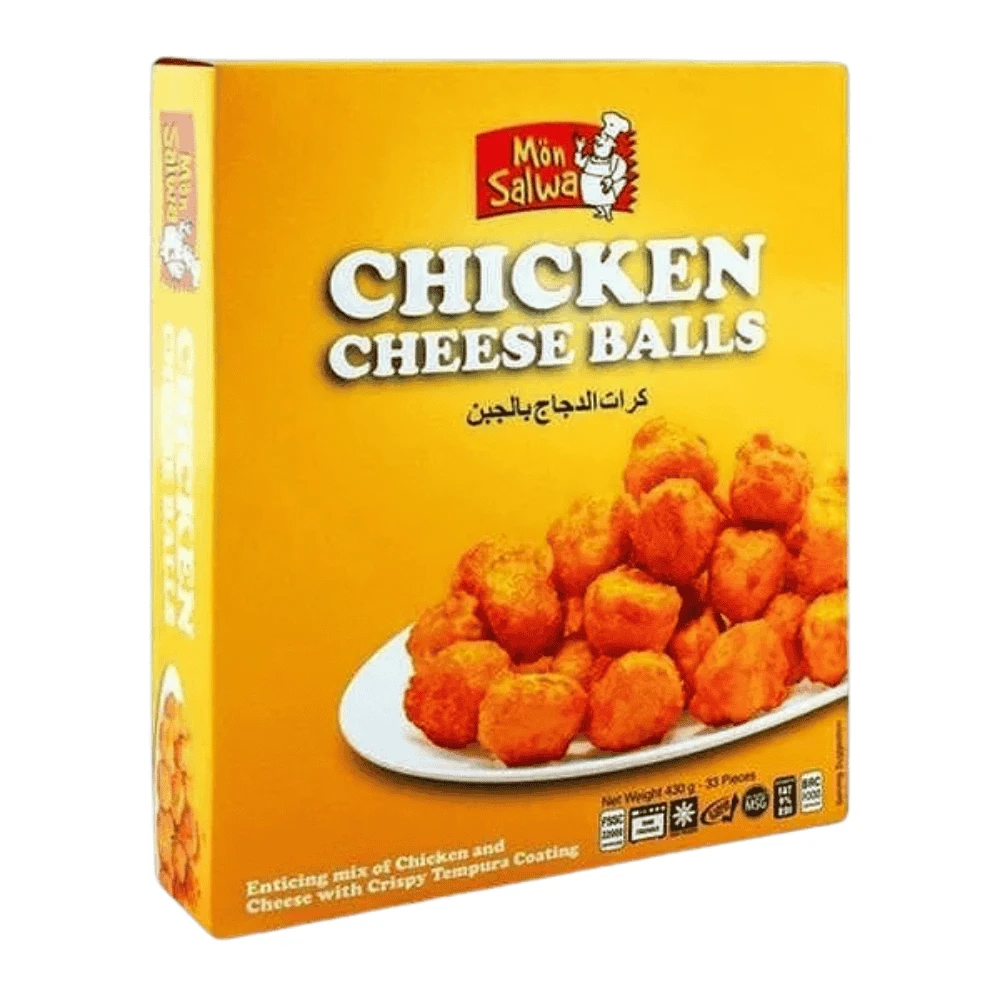 MonSalwa Chicken Cheese Balls 33pc 430g
