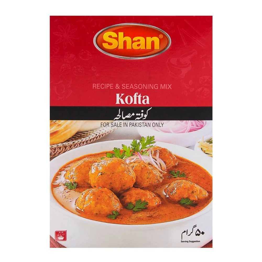 Shan Kofta Recipe & Seasoning Mix 50gm