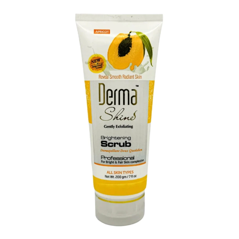 Derma Shine Brightening Apricot Scrub 200g
