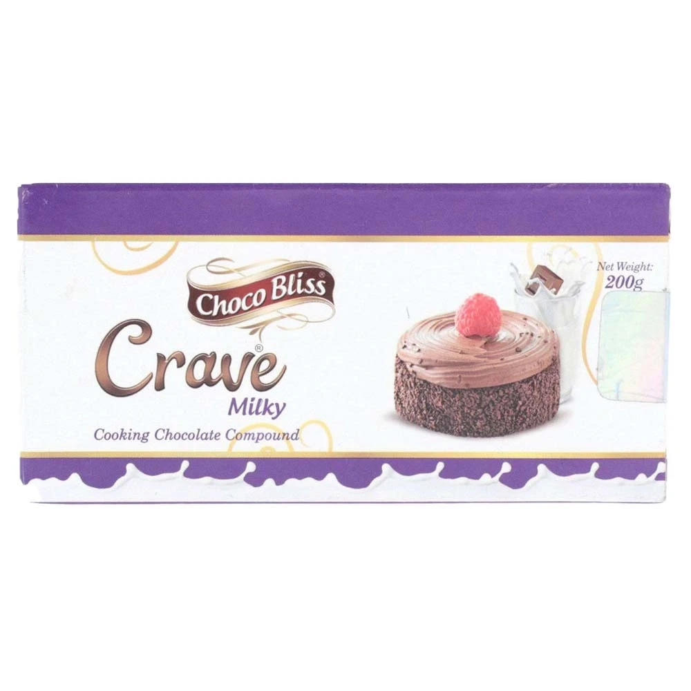 Youngs Choco Bliss Crave Milky Cooking Chocolate Compound 200gm