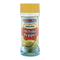 Rossmoor Ground White Pepper 25gm