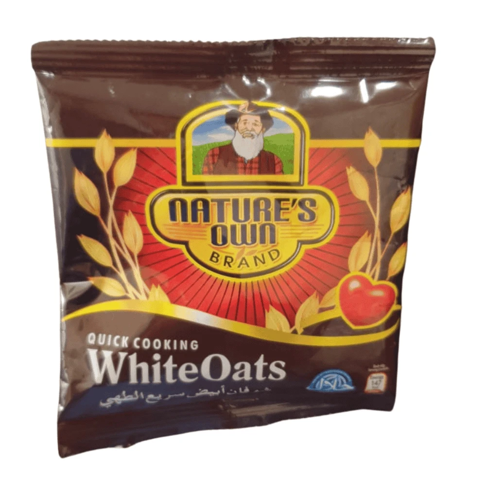 Natures Own White Oats 40g
